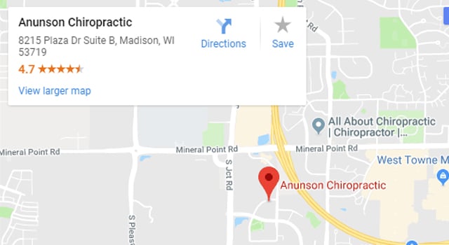 city of Madison chiropractors